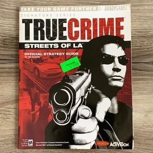 True Crime Streets of LA Official Strategy Guide For Video Game Brady Games